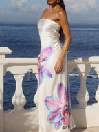 Printed Tube Maxi Dress (20)