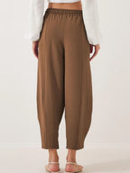 Full Size Drawstring Wide Leg Cropped Pants Plus (11)