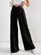 Pleated Wide Leg Pants (6)