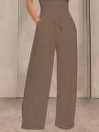 Strapless Smocked Wide-leg Jumpsuit (12)