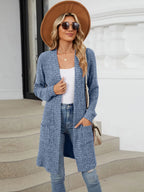Open Front Long Sleeve Cardigan (9)