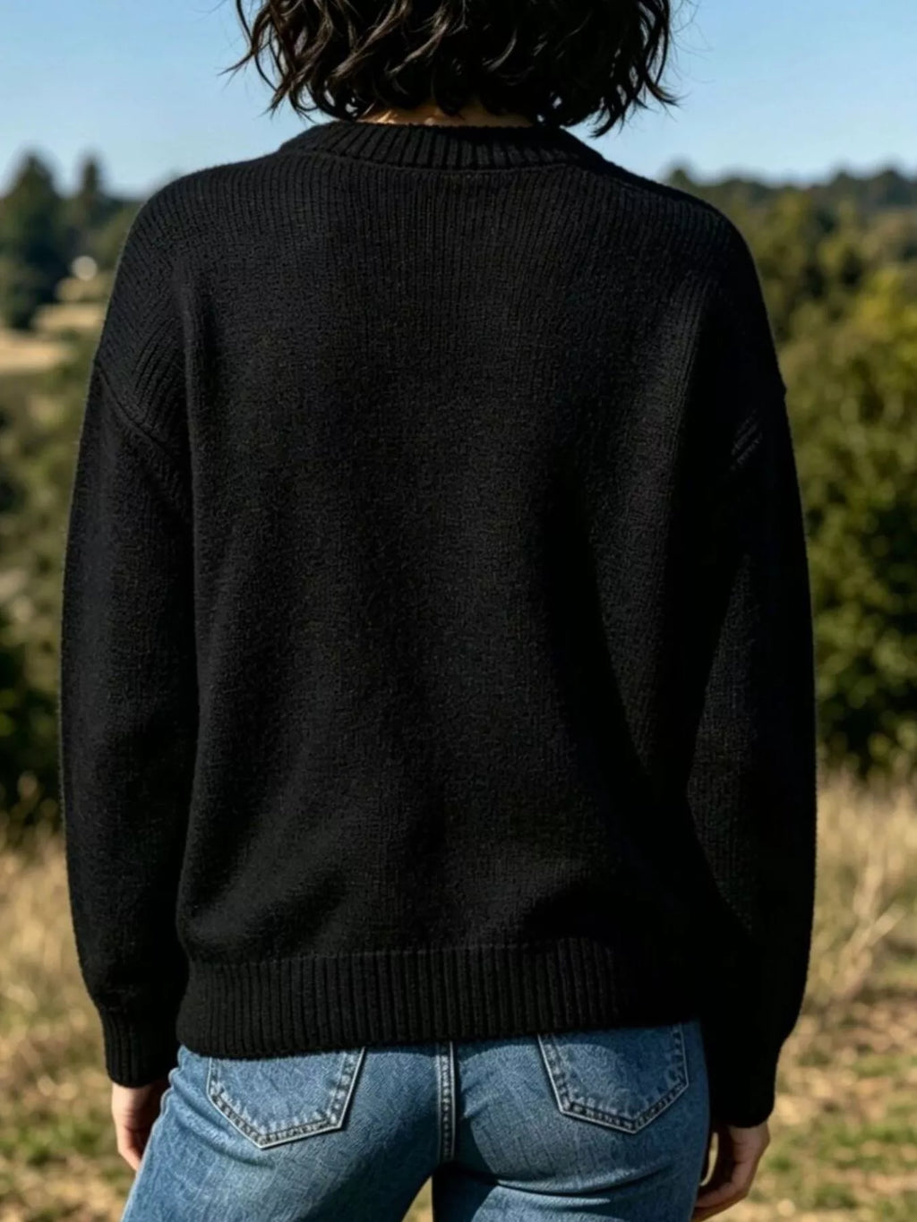 Lobster Graphic Crew Neck Sweater (8)