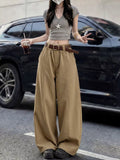 Wide-leg Cargo Pants
