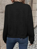 Textured Knit Zip-up Bomber Jacket (12)
