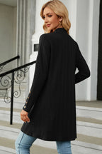 Open Front Long Sleeve Cardigan (10)