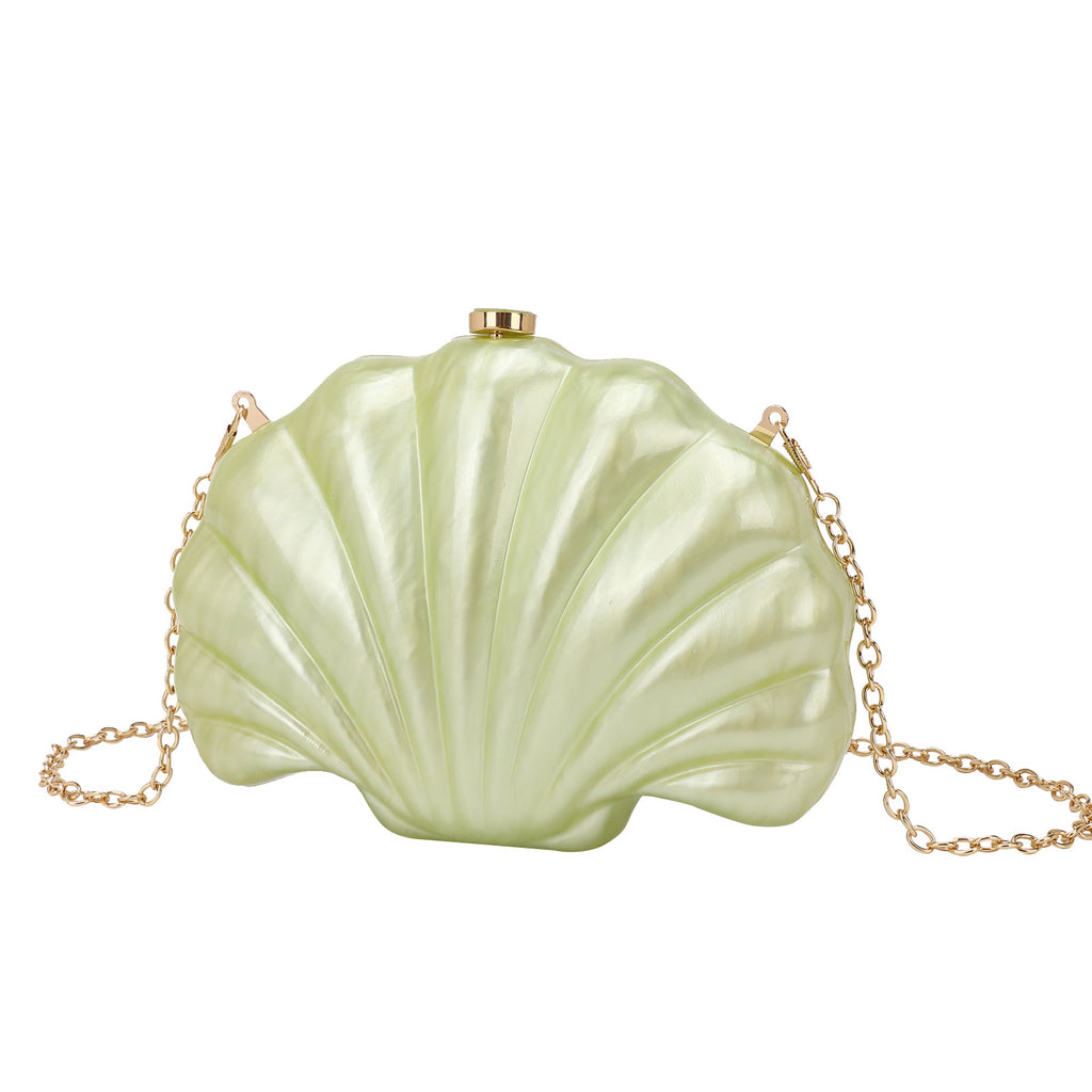 Shell Multicolor Chain Shoulder Messenger Bag variant CJYD232487401AZ