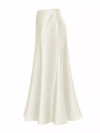Full Size High-waisted Satin Midi Skirt Plus (25)