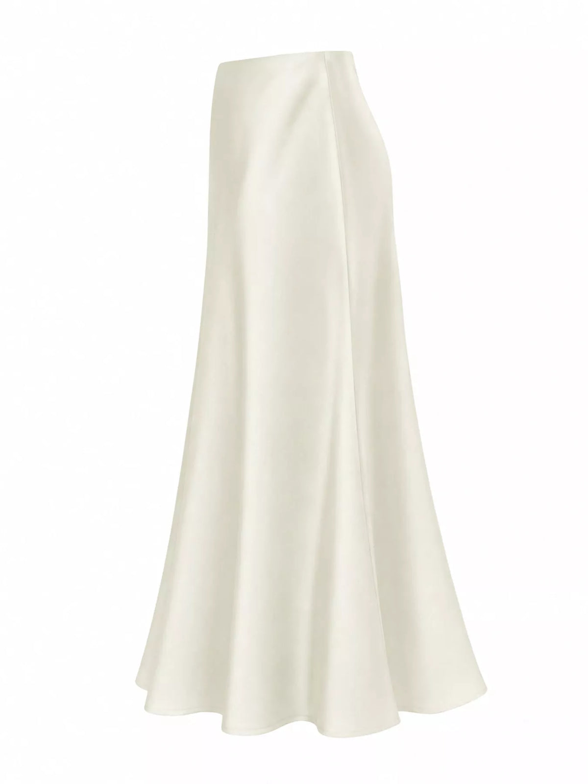 Full Size High-waisted Satin Midi Skirt Plus (25)