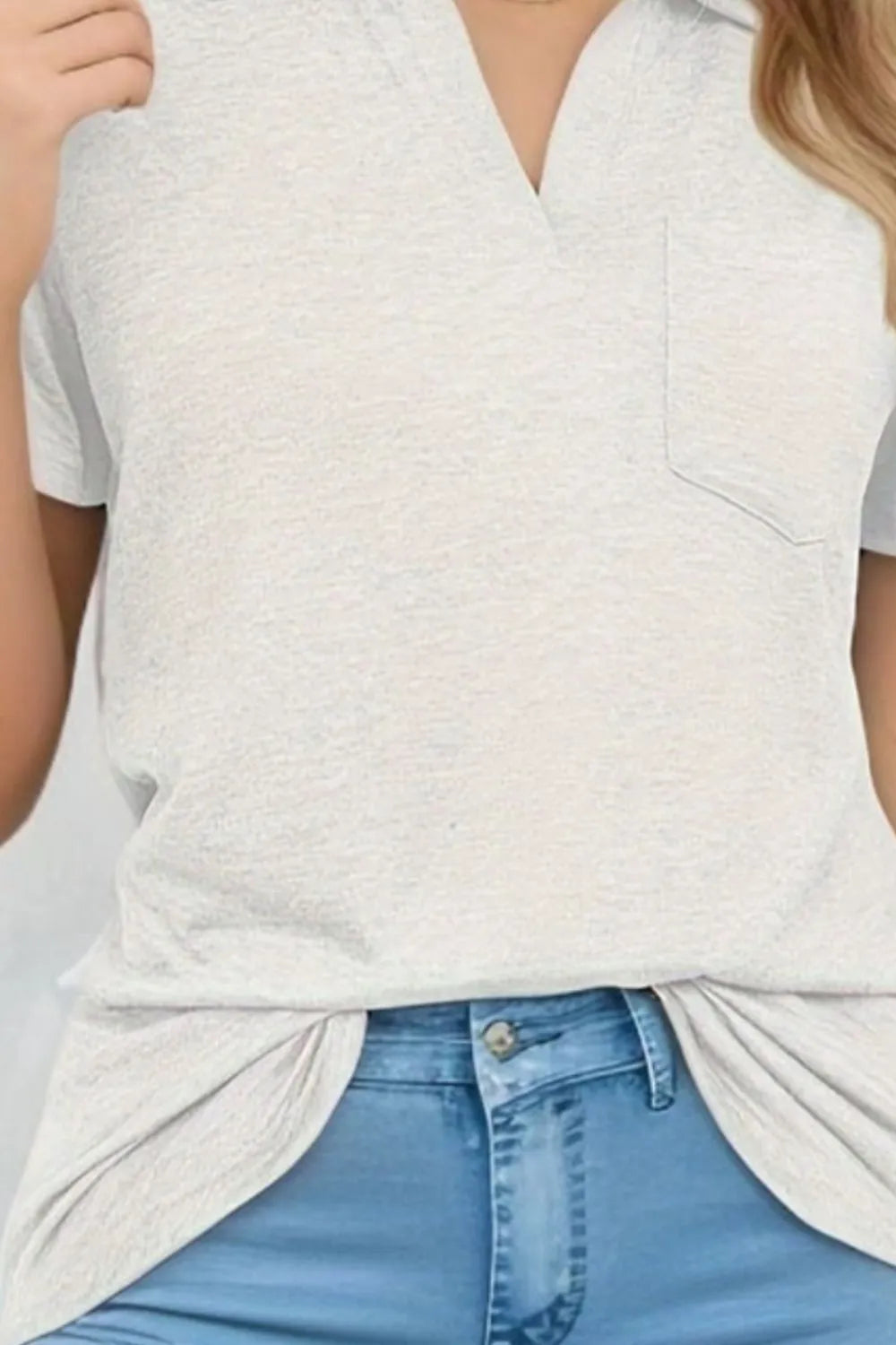 Johnny Collar Short Sleeve Top (18)