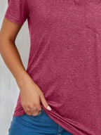 Johnny Collar Short Sleeve Top (12)