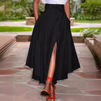 Casual Midi Skirt Ruffled photo 1