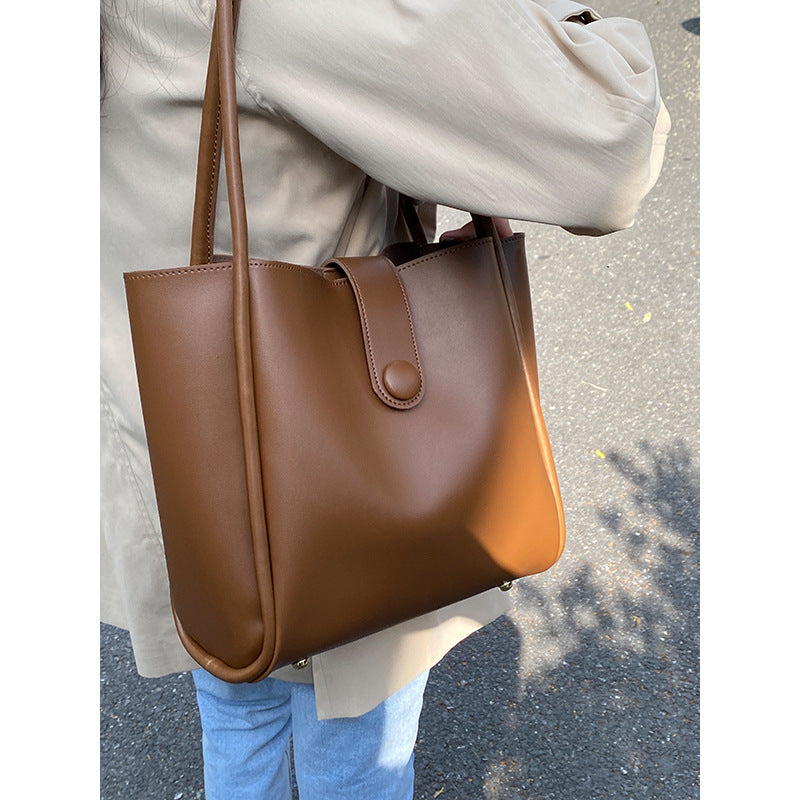 Retro One-shoulder Work Commuter Tote photo 13