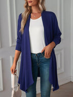 Lightweight Open Front Cardigan