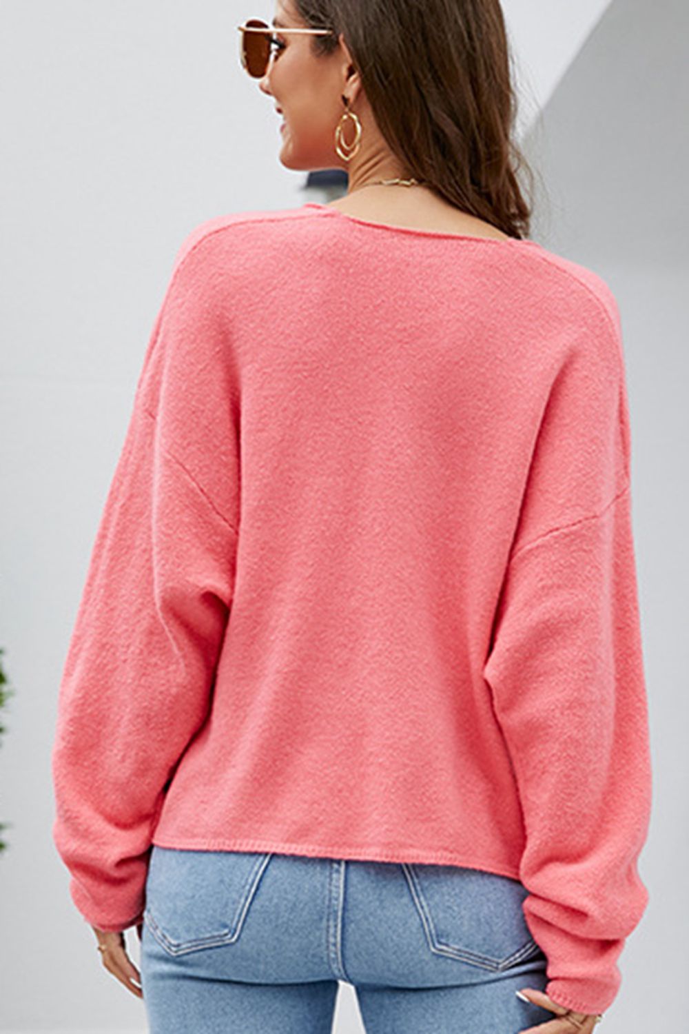 V-neck Center Seam Sweater (12)