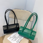 Minimalist Solid Color Shoulder Bag photo 4