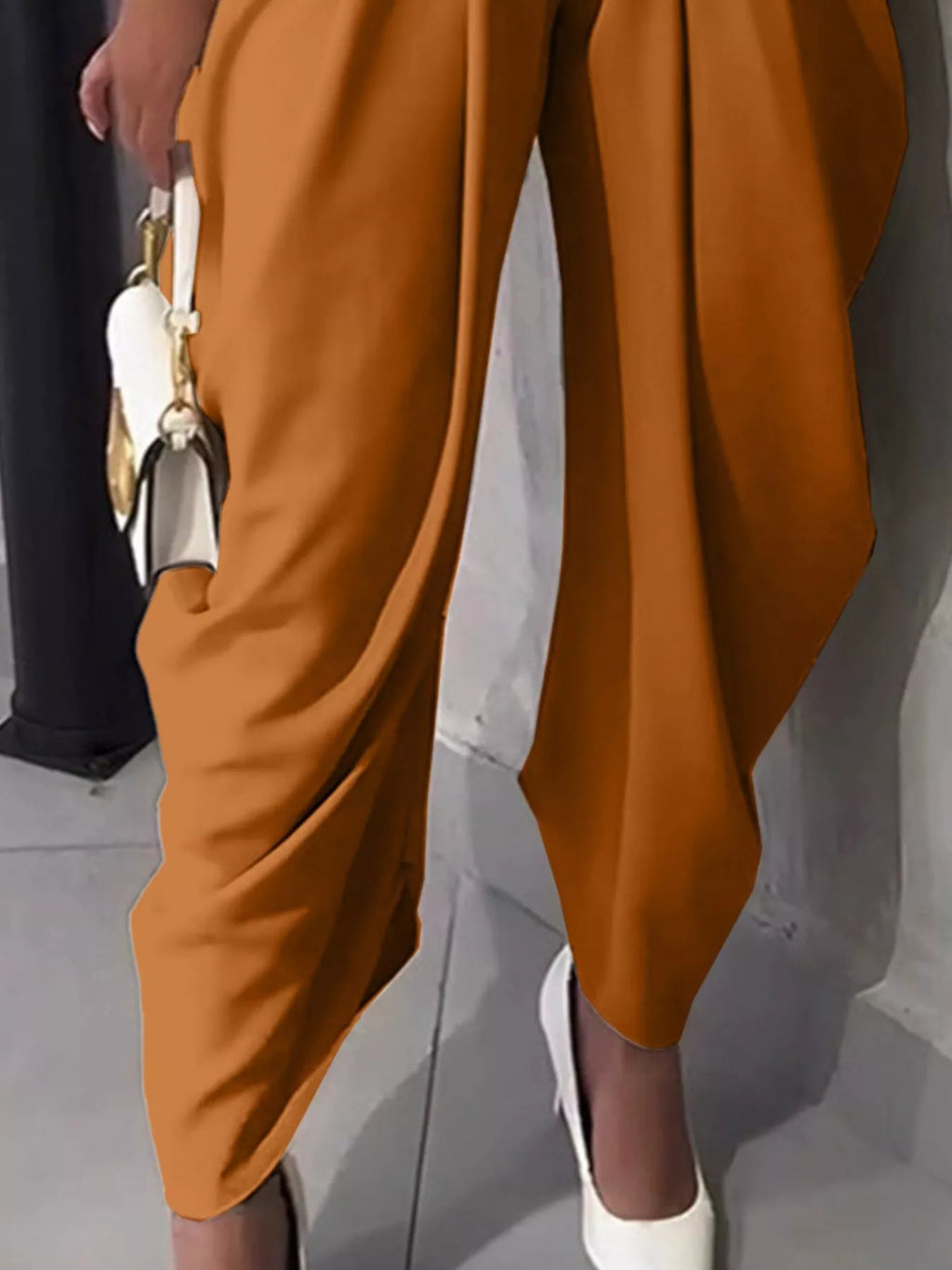 High-waisted Wide Leg Pleated Pants (12)