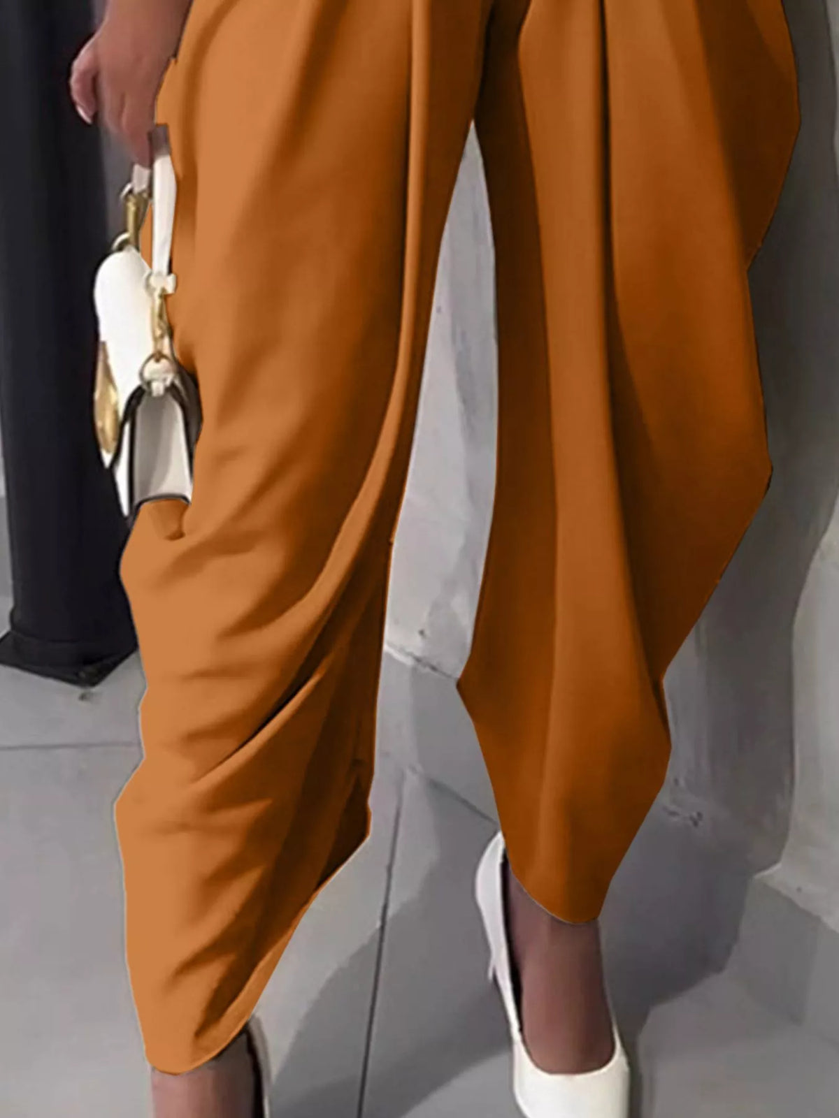 High-waisted Wide Leg Pleated Pants (12)
