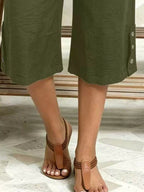 High-waisted Drawstring Capris (24)