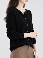 Button-down Long Sleeve Cardigan (40)