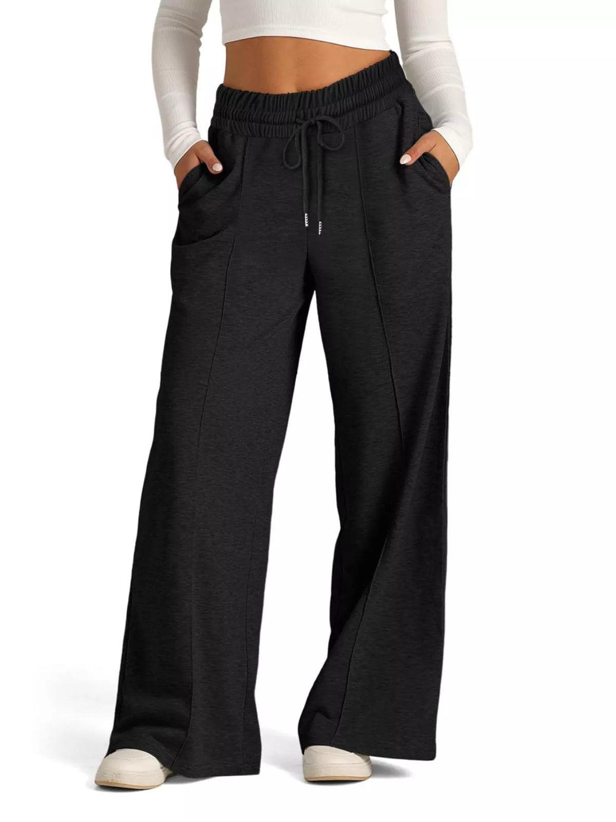 Wide Leg Drawstring Pants (8)