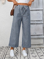 Striped Wide Leg Pants (9)