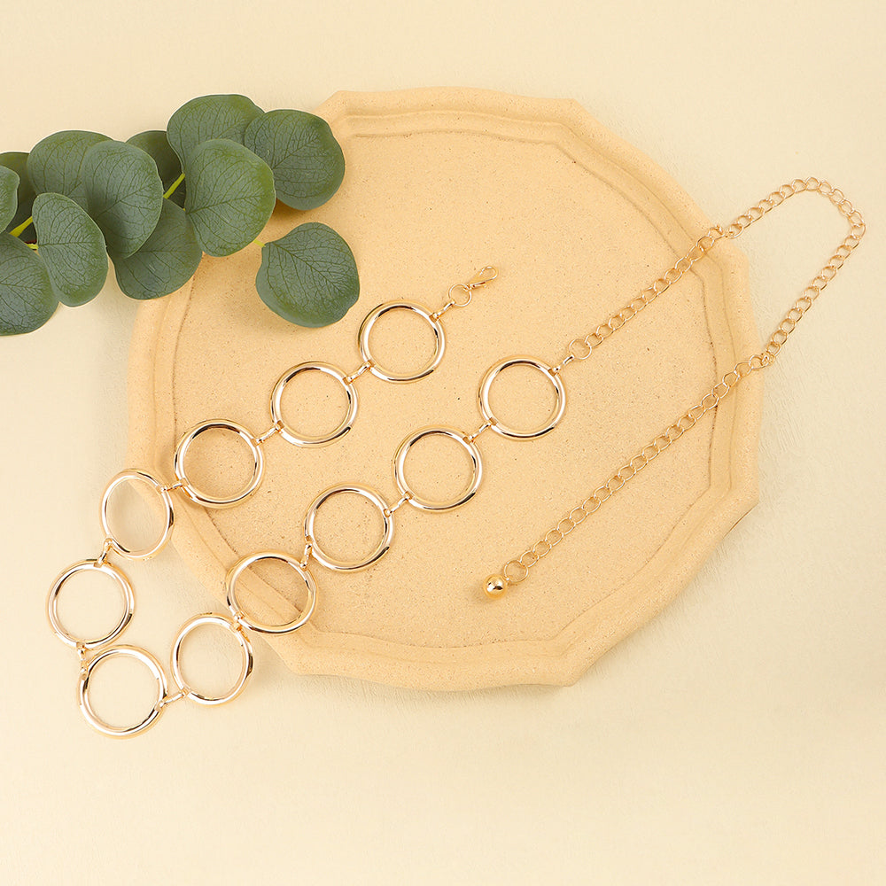 Circle Metal Chain Belt photo 4