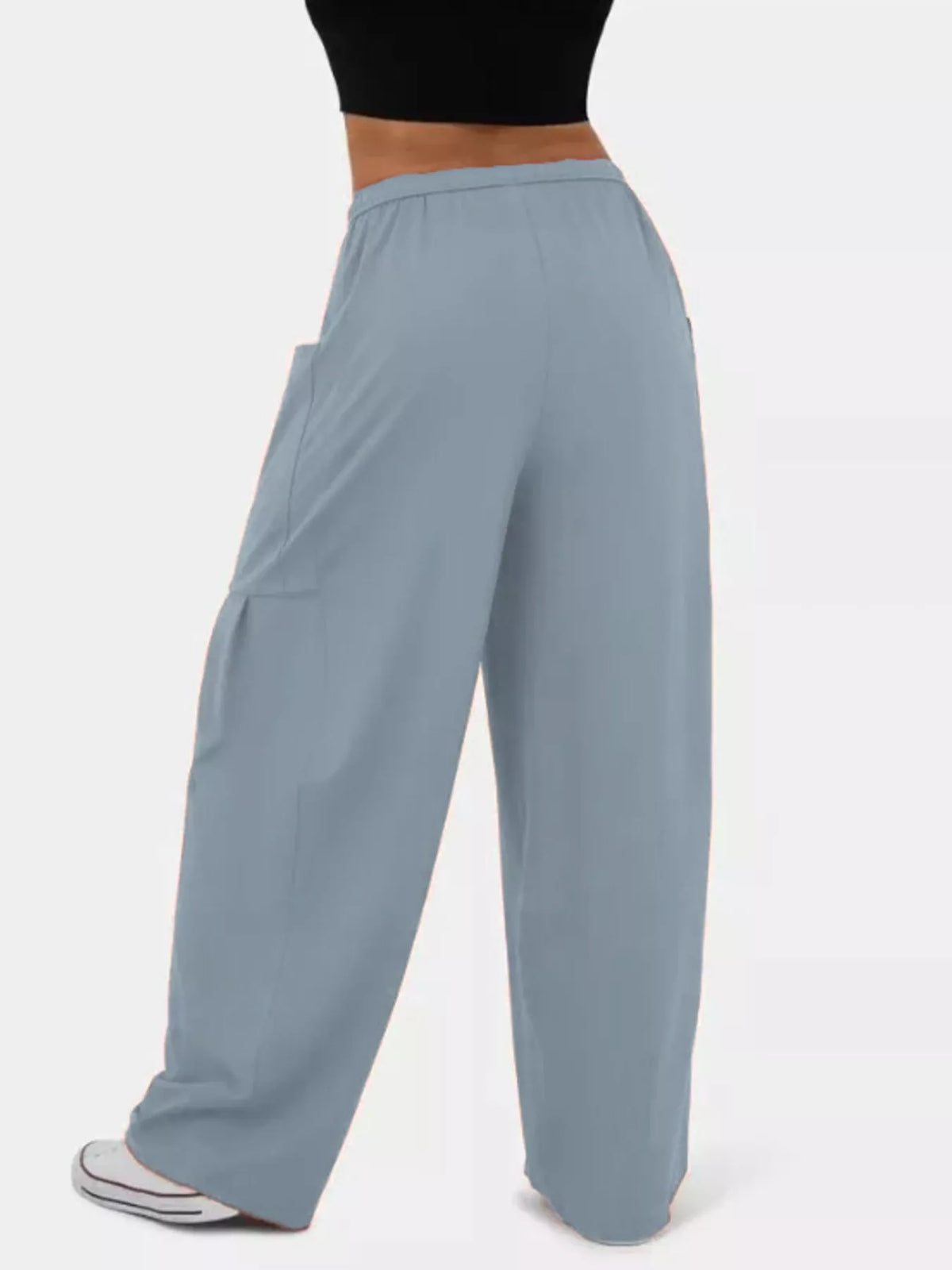 Drawstring Wide Leg Pants (6)