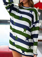 Stars Stripes Long Sleeve Sweater (14)