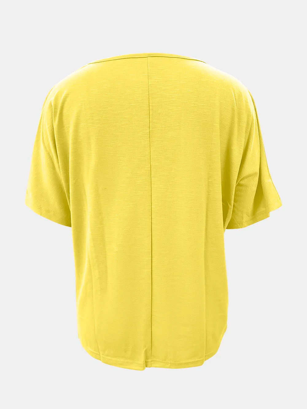 Full Size Scoop Neck Short Sleeve T-shirt (9)