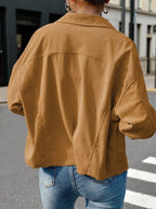 Corduroy Button-down Shacket (10)