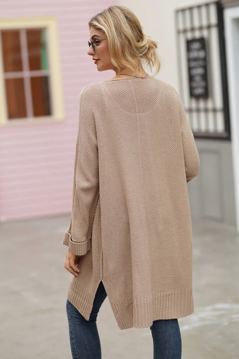 Open Front Long Sleeve Cardigan (16)