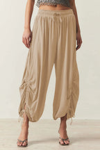 Drawstring Ruched Pants (12)