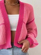 Open Front Long Sleeve Cardigan (10)