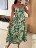 Striped Tie-shoulder Midi Dress (18)