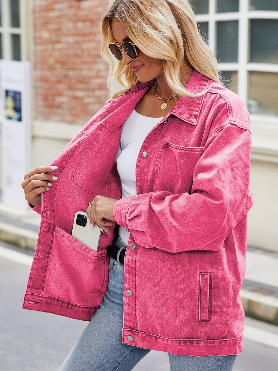Button Up Denim Jacket Pockets (4)