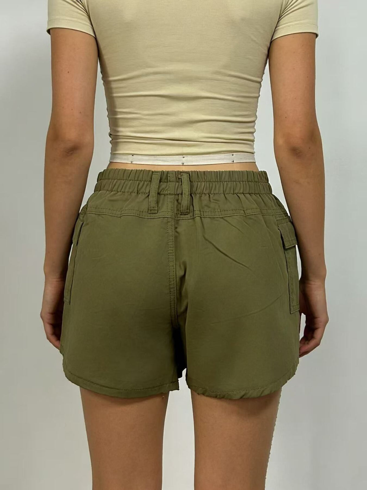Casual Pocketed Shorts (8)