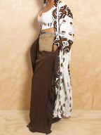 Wide-leg Pants Fringed Details (5)