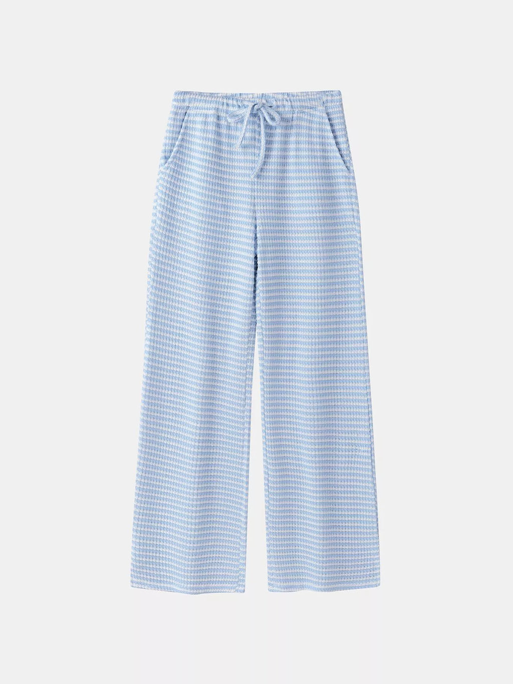 Drawstring Wide Leg Pants (32)
