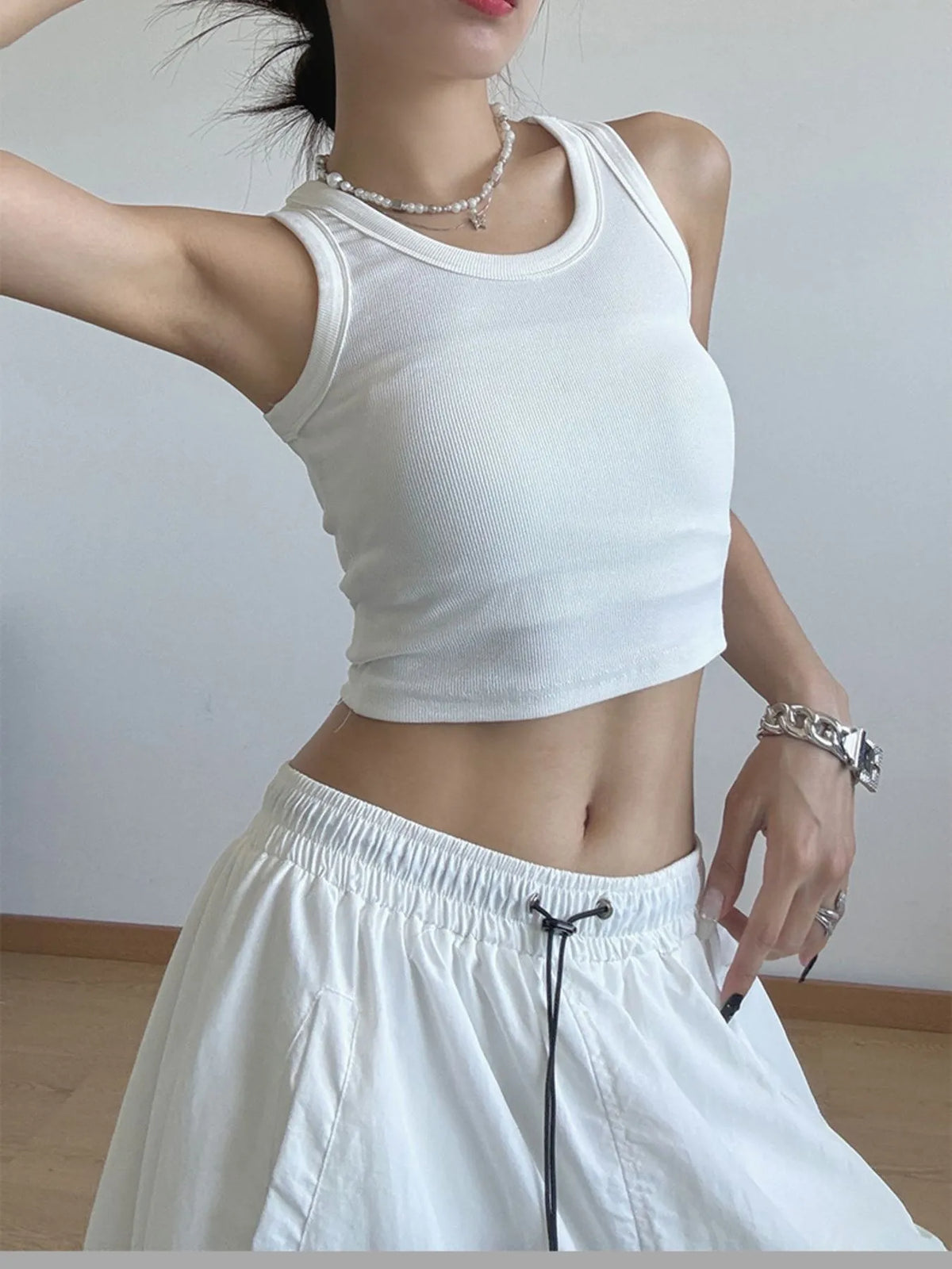 Ribbed Crop Tank Top (5)