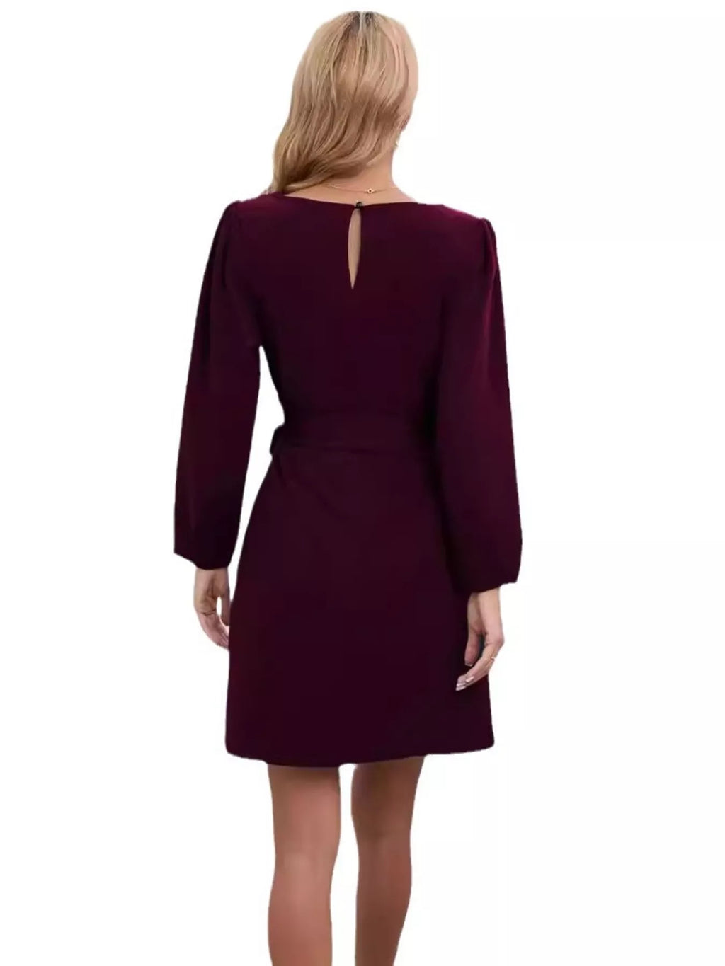Tie-waist Mini Dress (11)