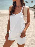 Full Size Pocketed Cami Shorts Set (12)