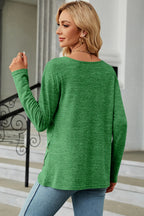 Round Neck Long Sleeve T-shirt (22)