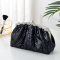 Floral Diamond Sequin Party Crossbody Tote Bag variant CJNS145621601AZ