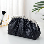 Floral Diamond Sequin Party Crossbody Tote Bag variant CJNS145621601AZ