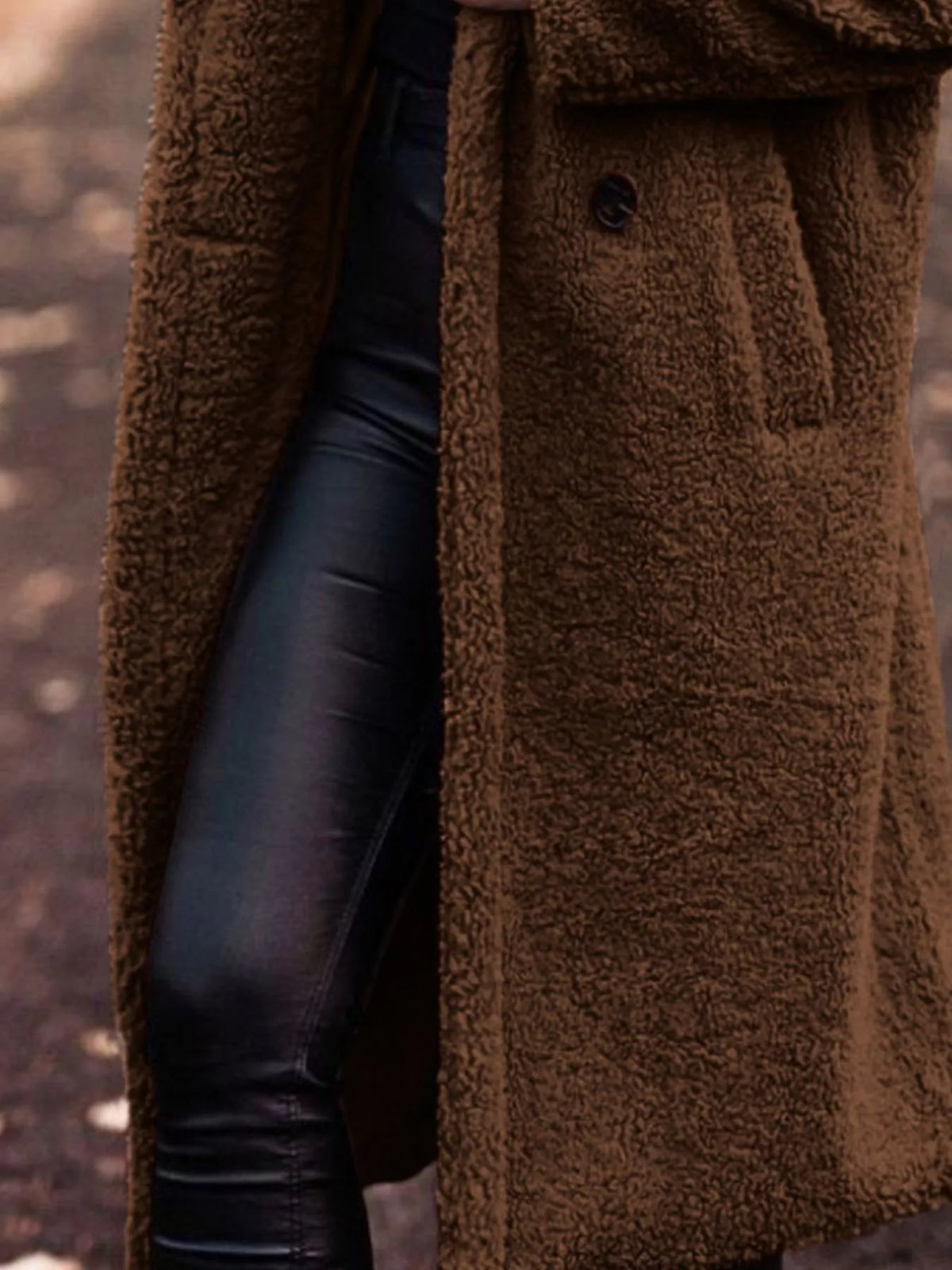 Teddy Bear Hooded Longline Outerwear (3)