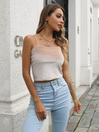 Straight Neck Cropped Cami (5)