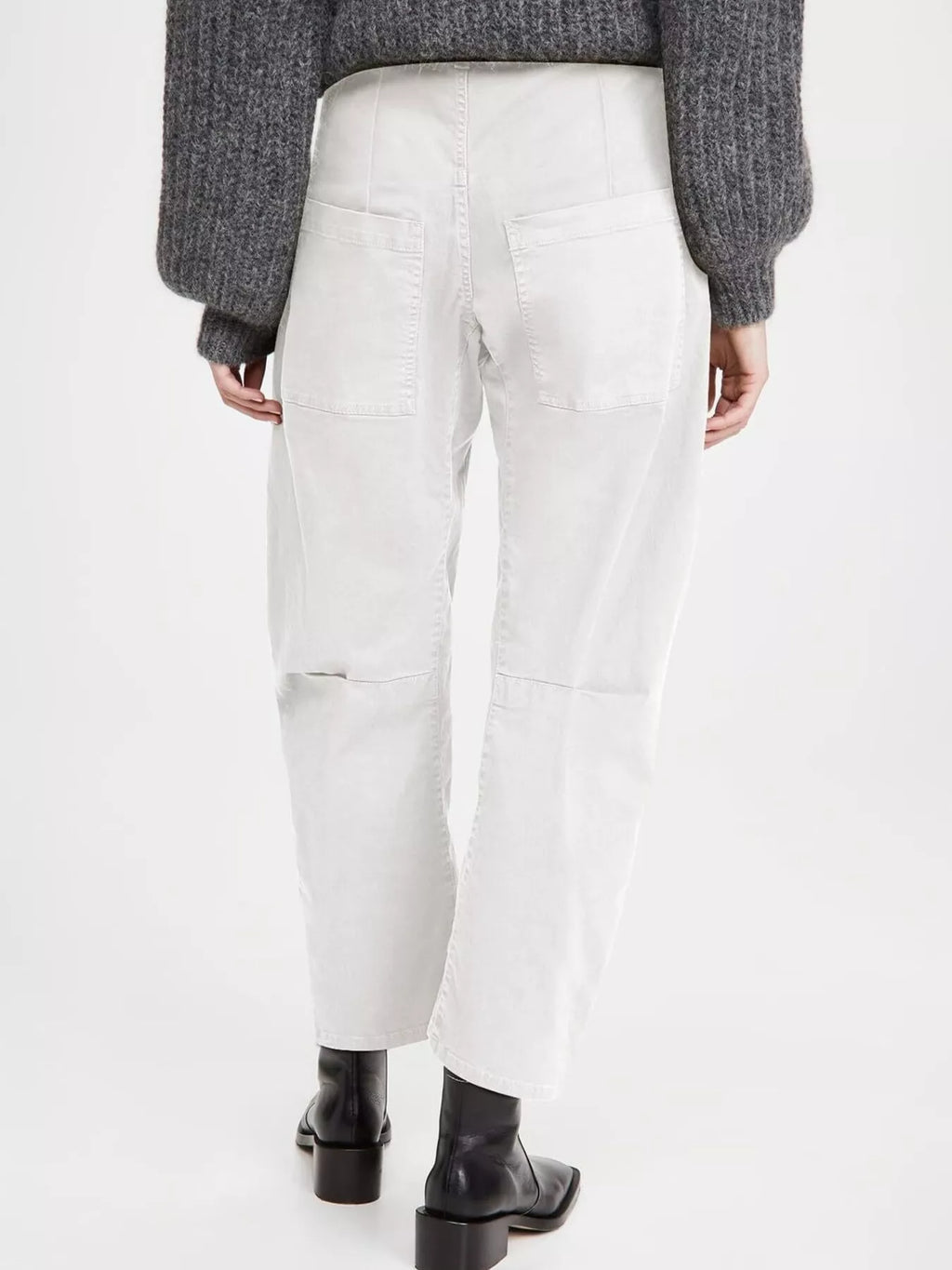 Wide-leg Jeans Patch Pockets (22)