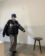 Vintage Harajuku Jacket Hip Hop Loose photo 7