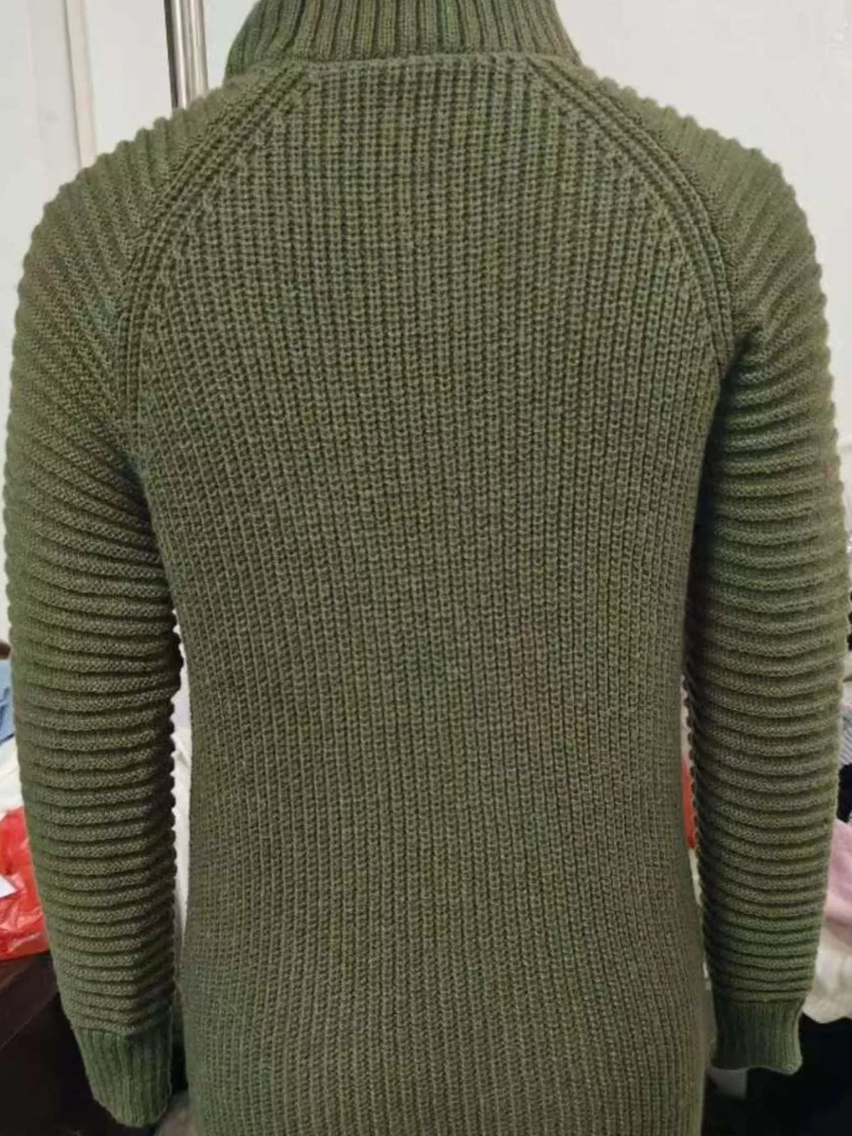 Full Size Turtleneck Raglan Sleeve Sweater Dress Plus (11)