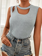Cutout Sleeveless Tank Top (14)
